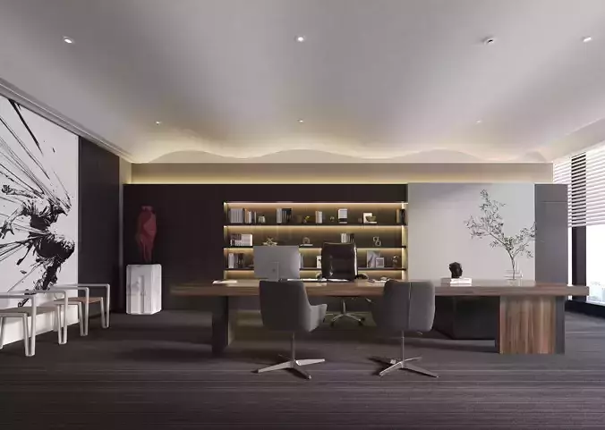 Office Interior  3D model