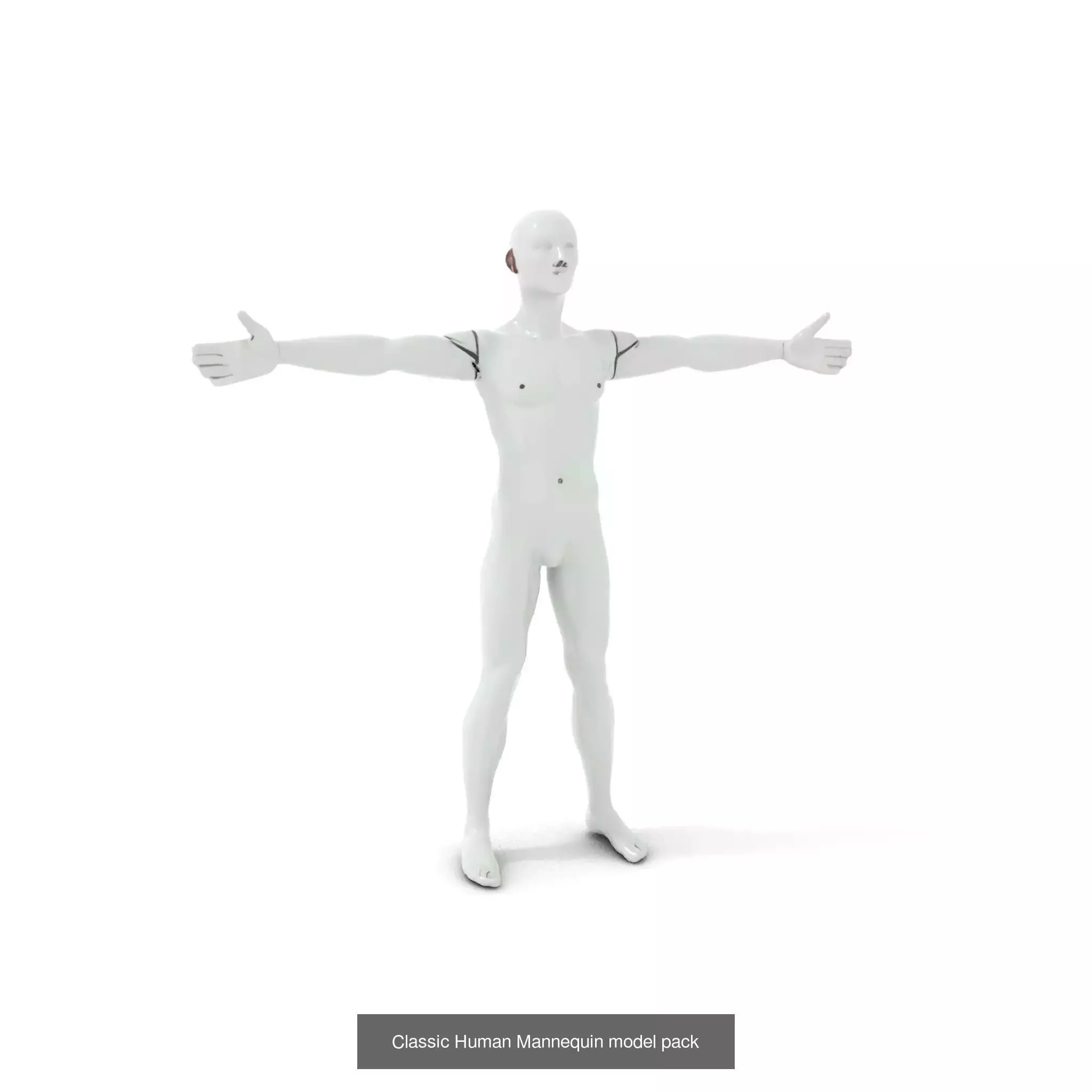 Diverse Mannequin Models Pack 3D Model Collection_14
