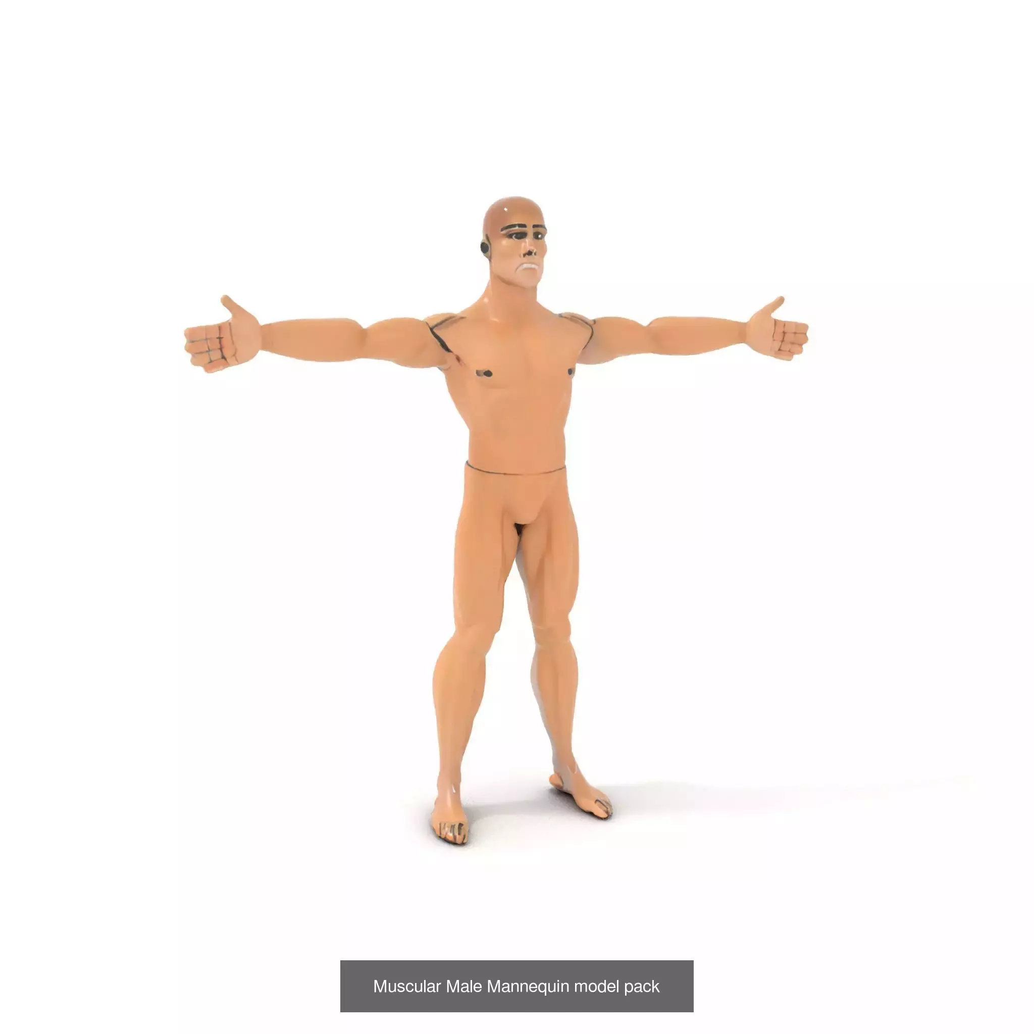 Diverse Mannequin Models Pack 3D Model Collection_23