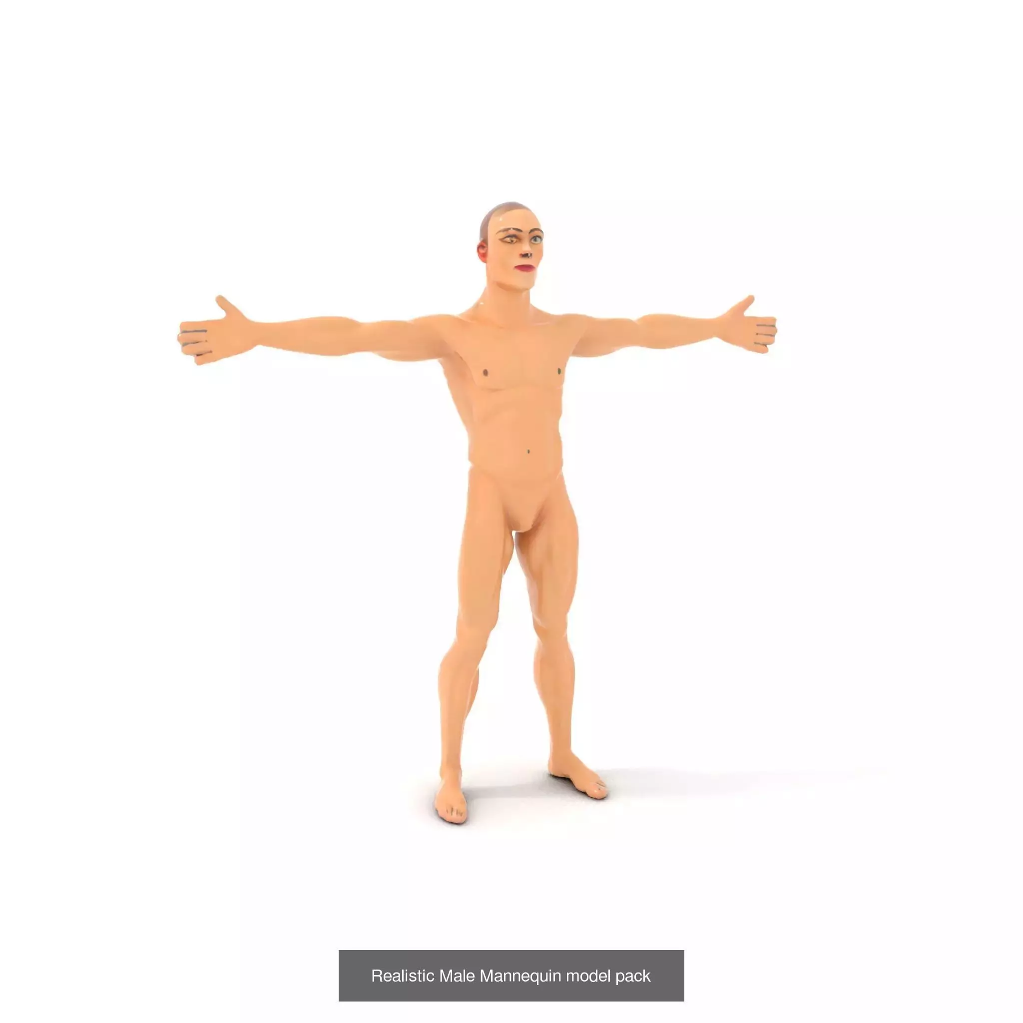 Diverse Mannequin Models Pack 3D Model Collection_22