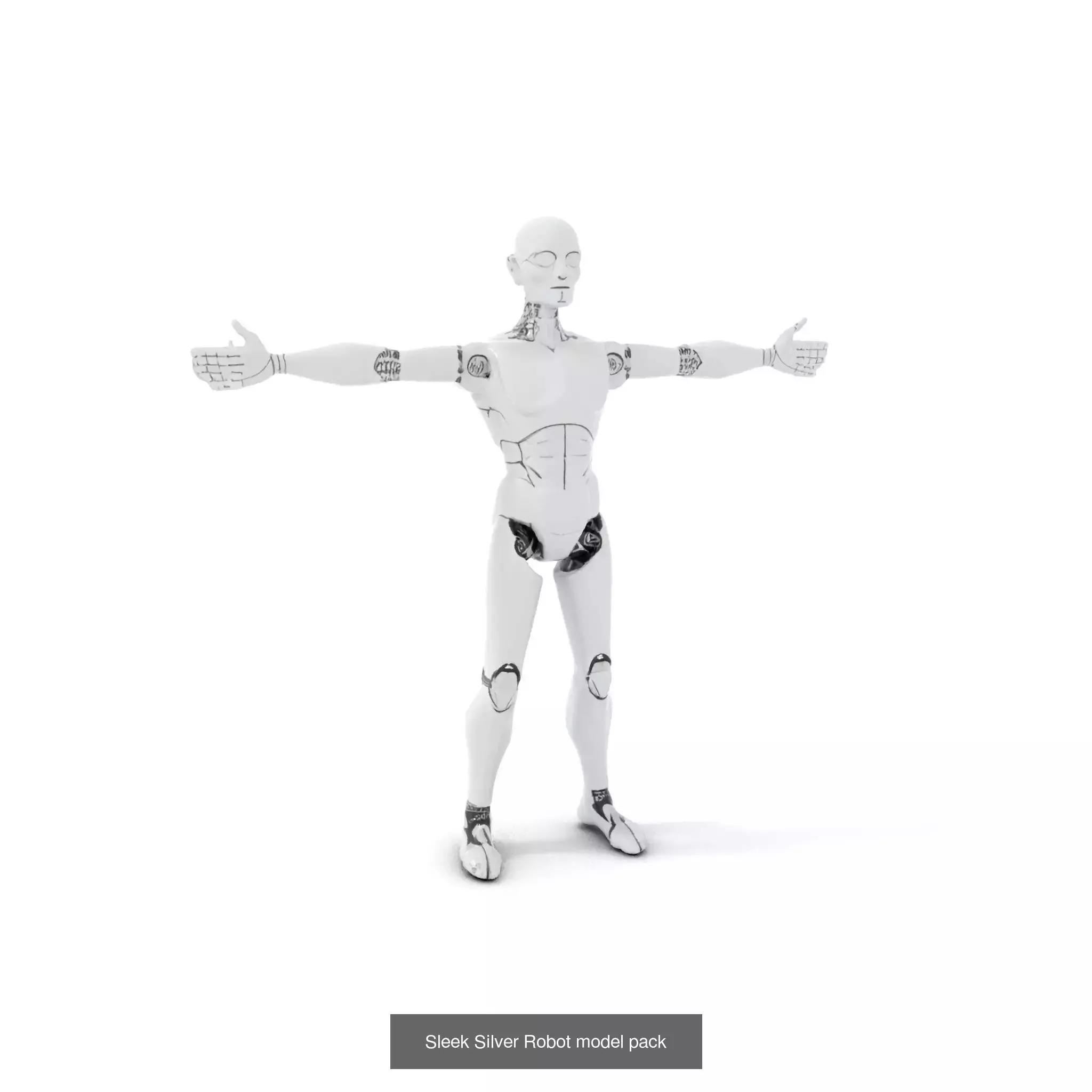 Diverse Mannequin Models Pack 3D Model Collection_19