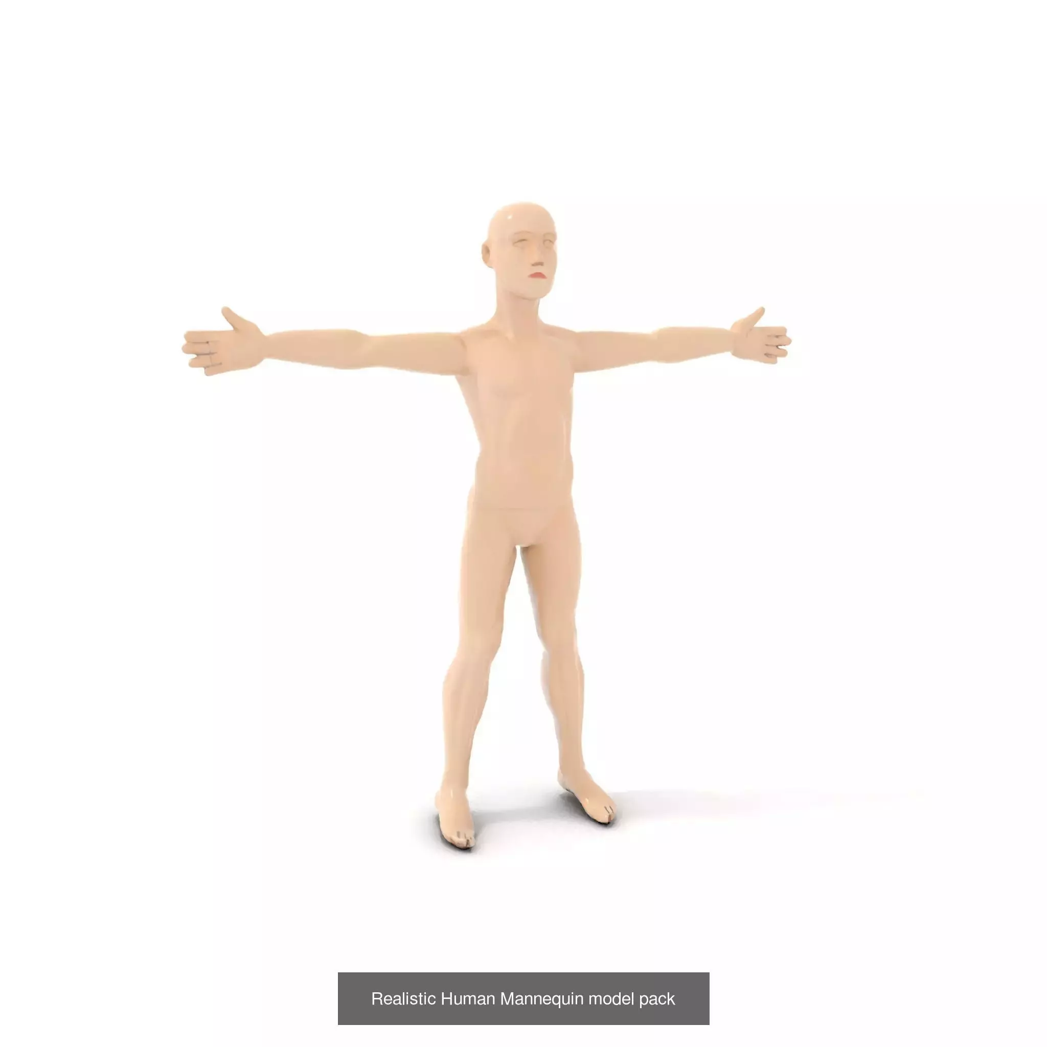 Diverse Mannequin Models Pack 3D Model Collection_24