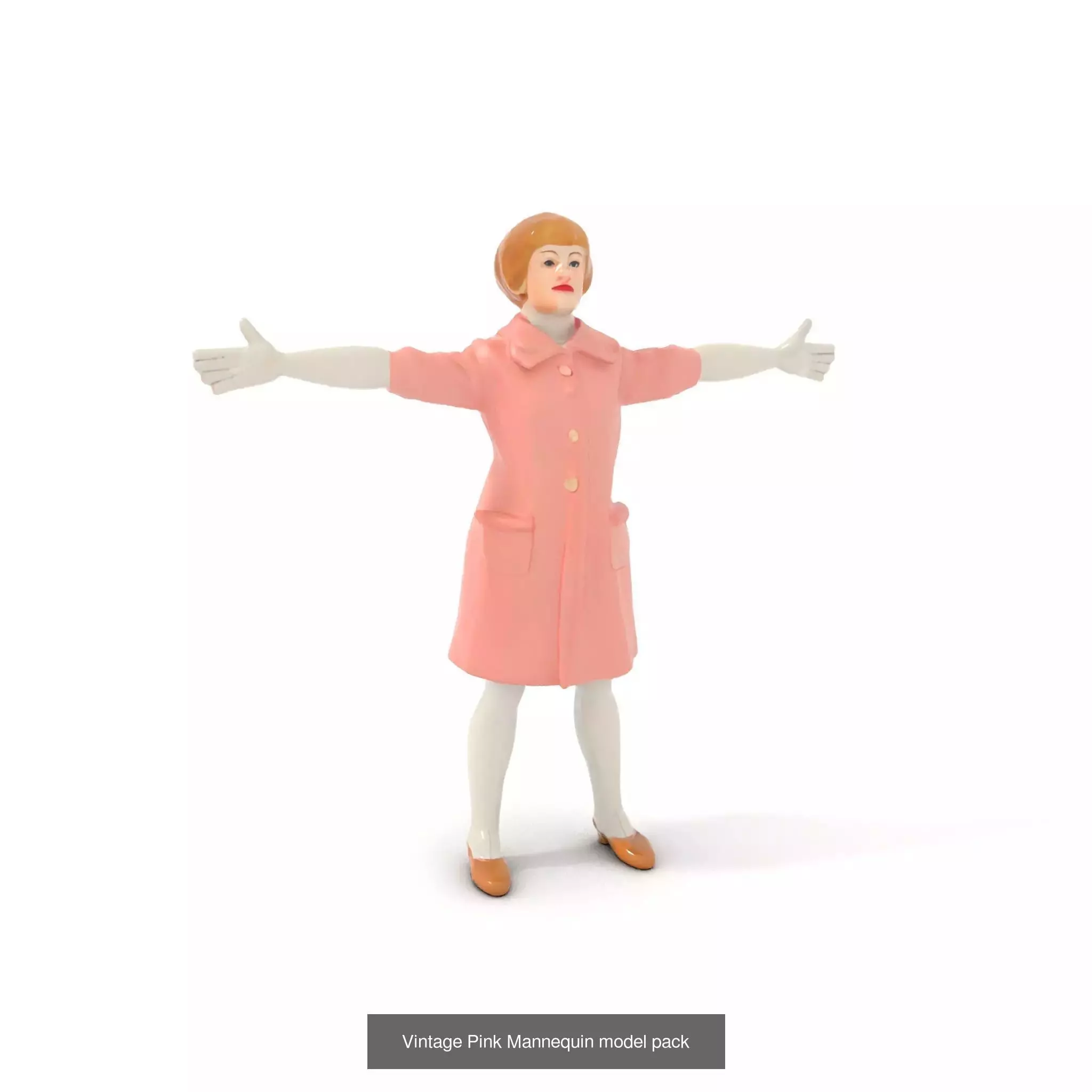 Diverse Mannequin Models Pack 3D Model Collection_18