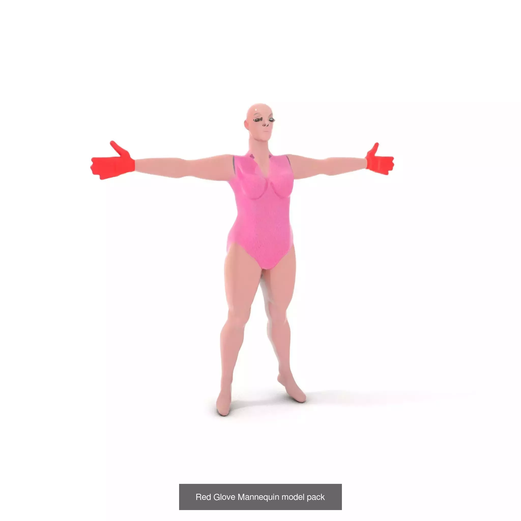 Diverse Mannequin Models Pack 3D Model Collection_26