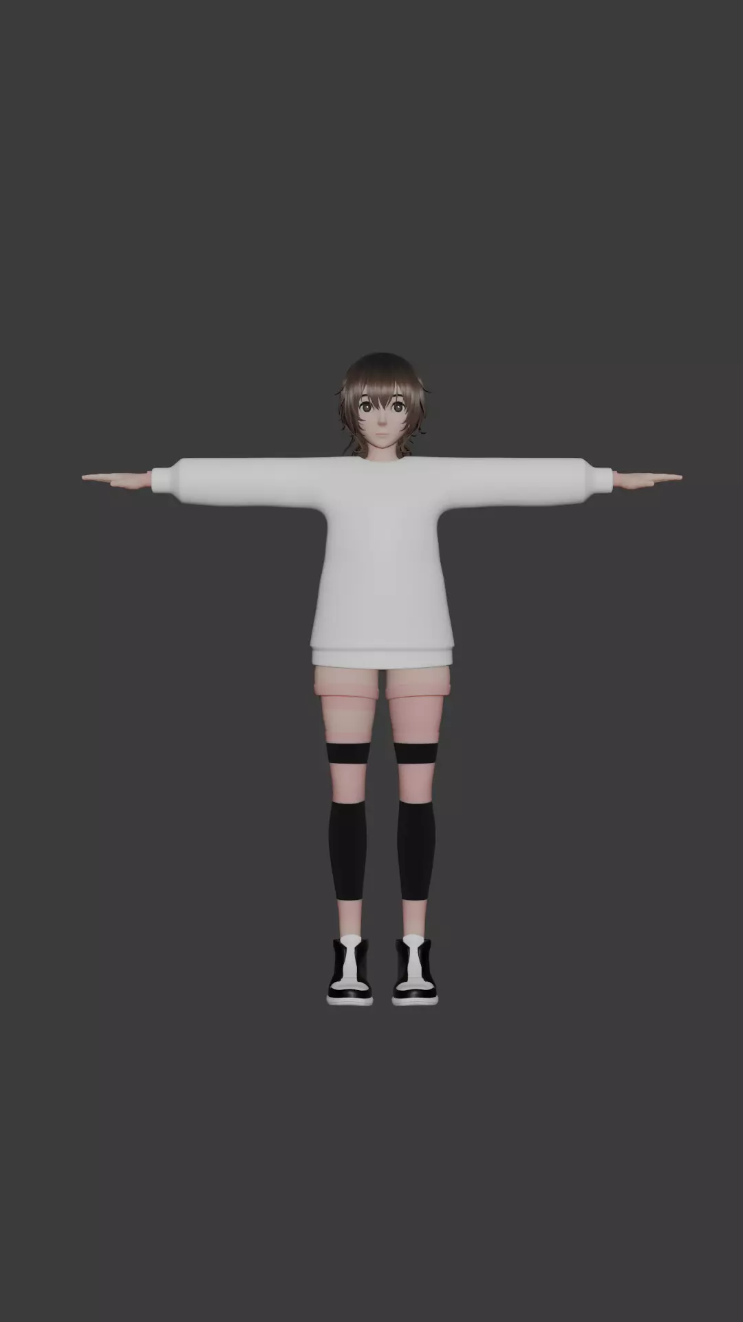 Girl modeling Free 3D model
