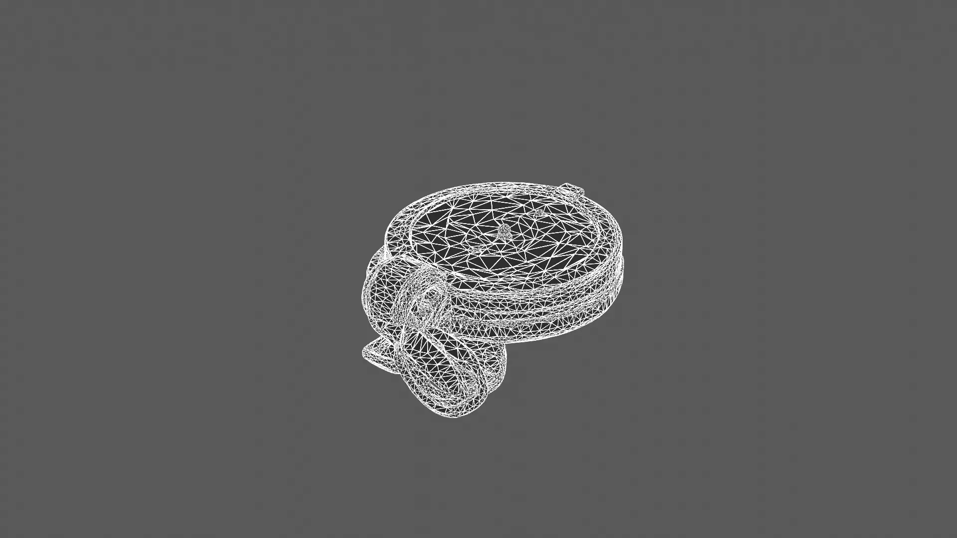 Vintage Brass Compass with Leather Case 3D Model 3D model_8