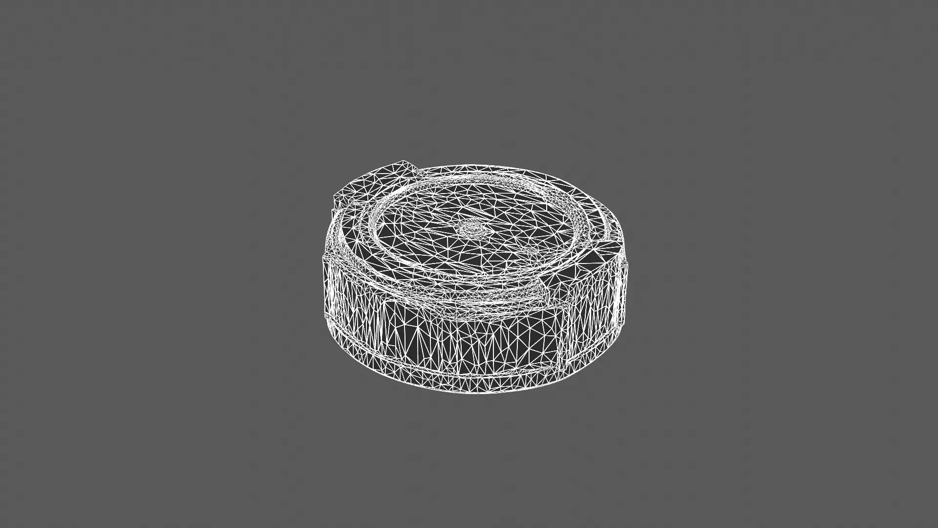 Vintage Wooden Compass 3D Model 3D model_8