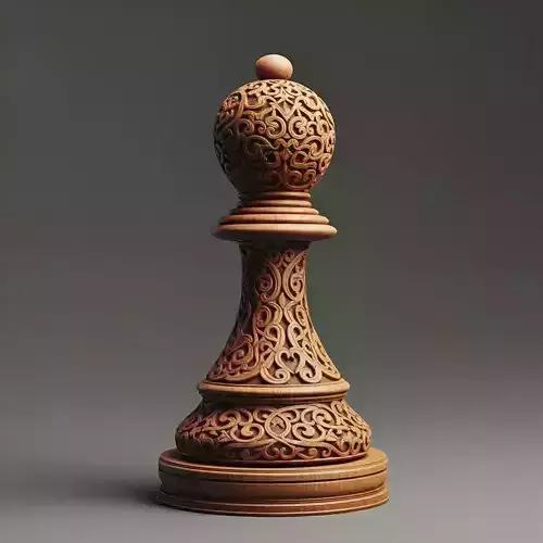 Medieval Pawn Chess Piece