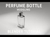 Perfume Bottle for product visualization and printing Low-poly 3D model_1