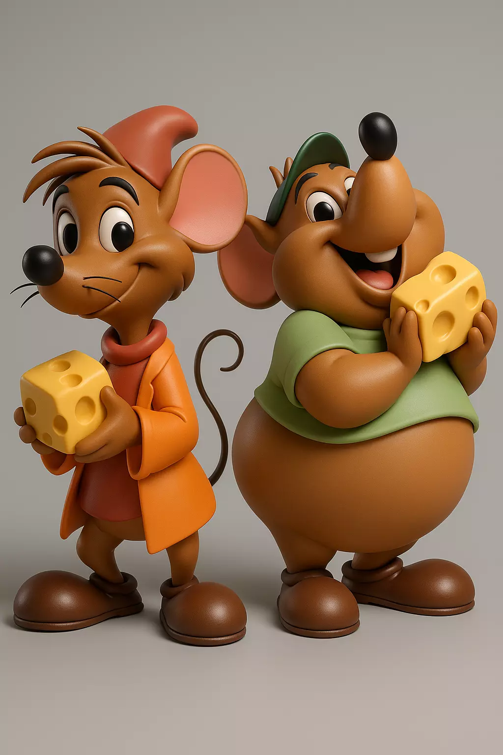 Cinderella Mouse Friends - Jaq and Gus 3D print model