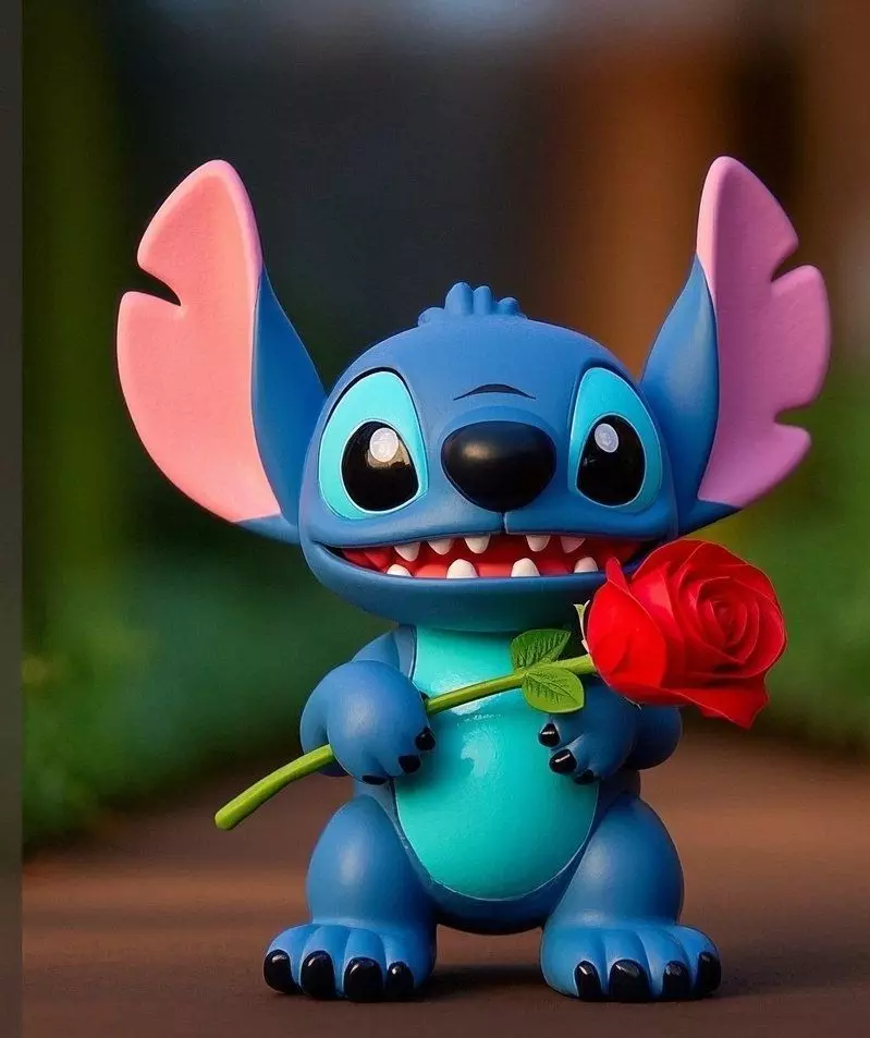 Stitch Romantic Lover 3D print model