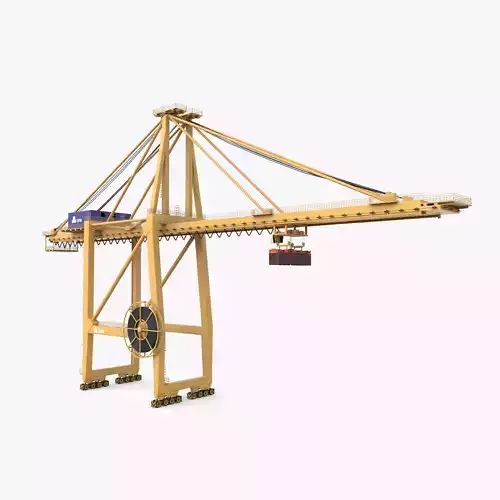 Container Port Crane V4