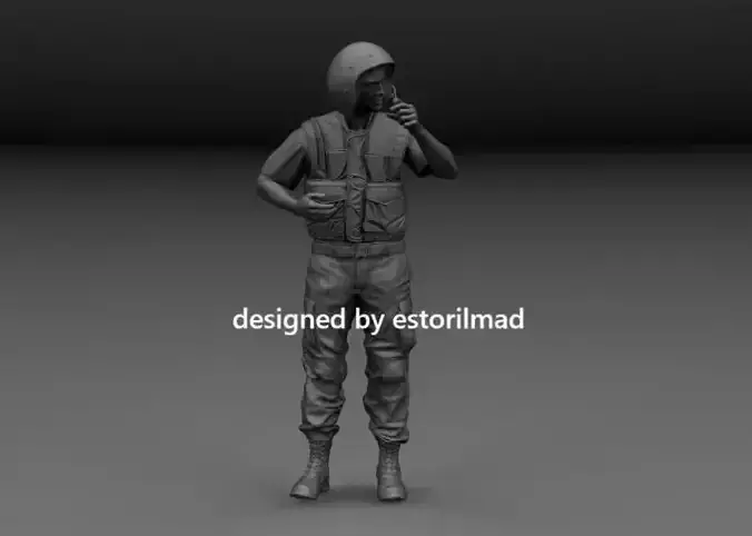 US SOLDIER TANK CREW VIETNAM V4