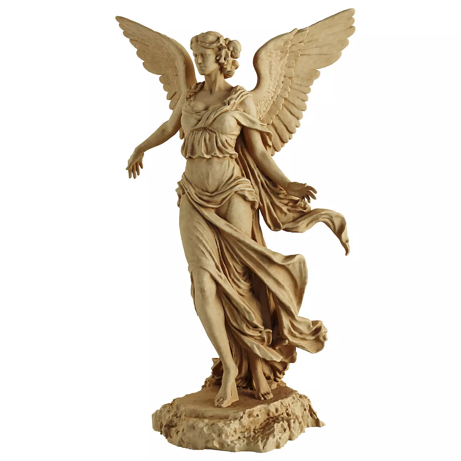 angel statue 10 3D model