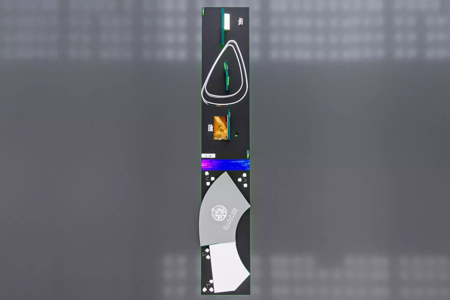 Space platform for the Ministry of Defense 3D model_13