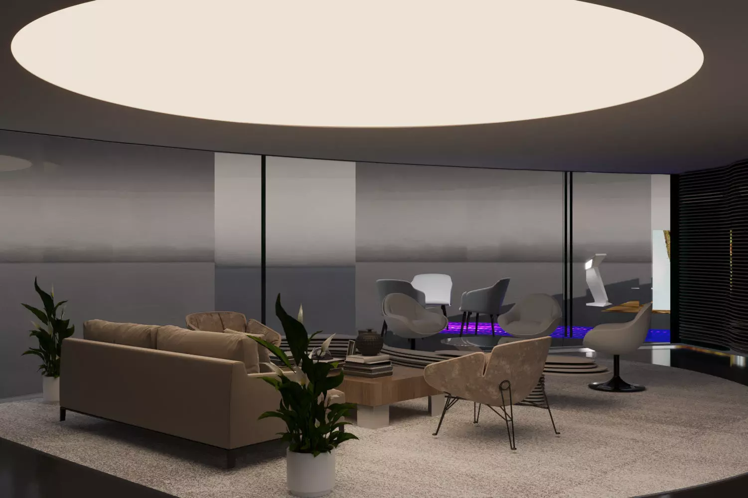 Space platform for the Ministry of Defense 3D model_4