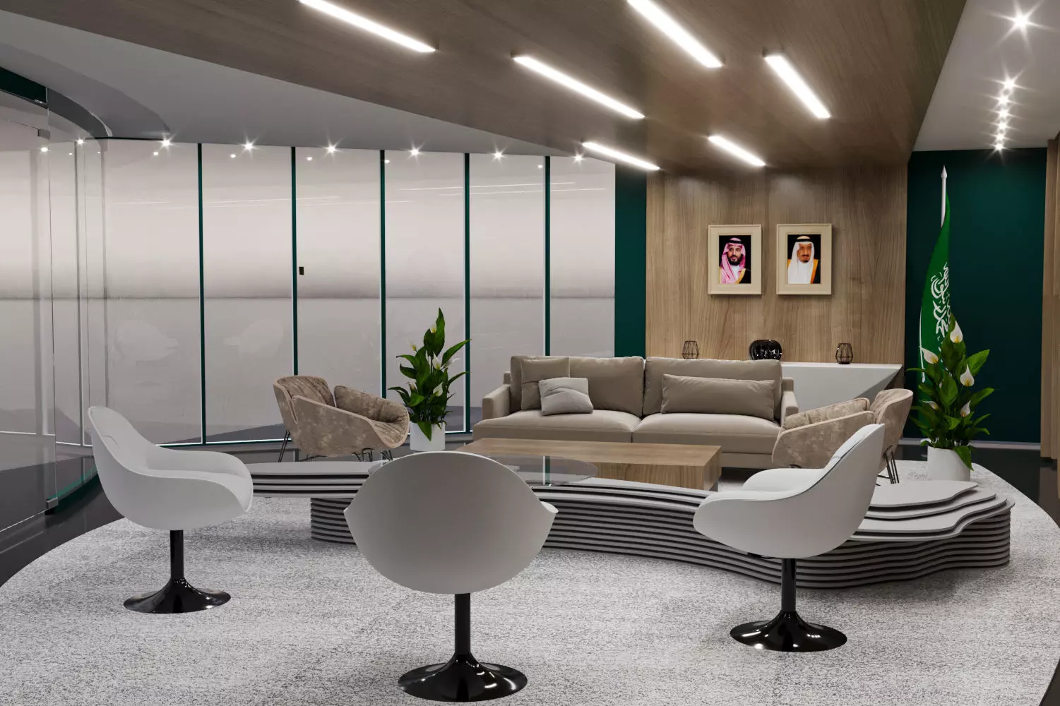 Space platform for the Ministry of Defense 3D model_7