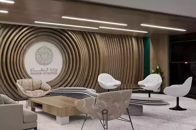 Space platform for the Ministry of Defense 3D model