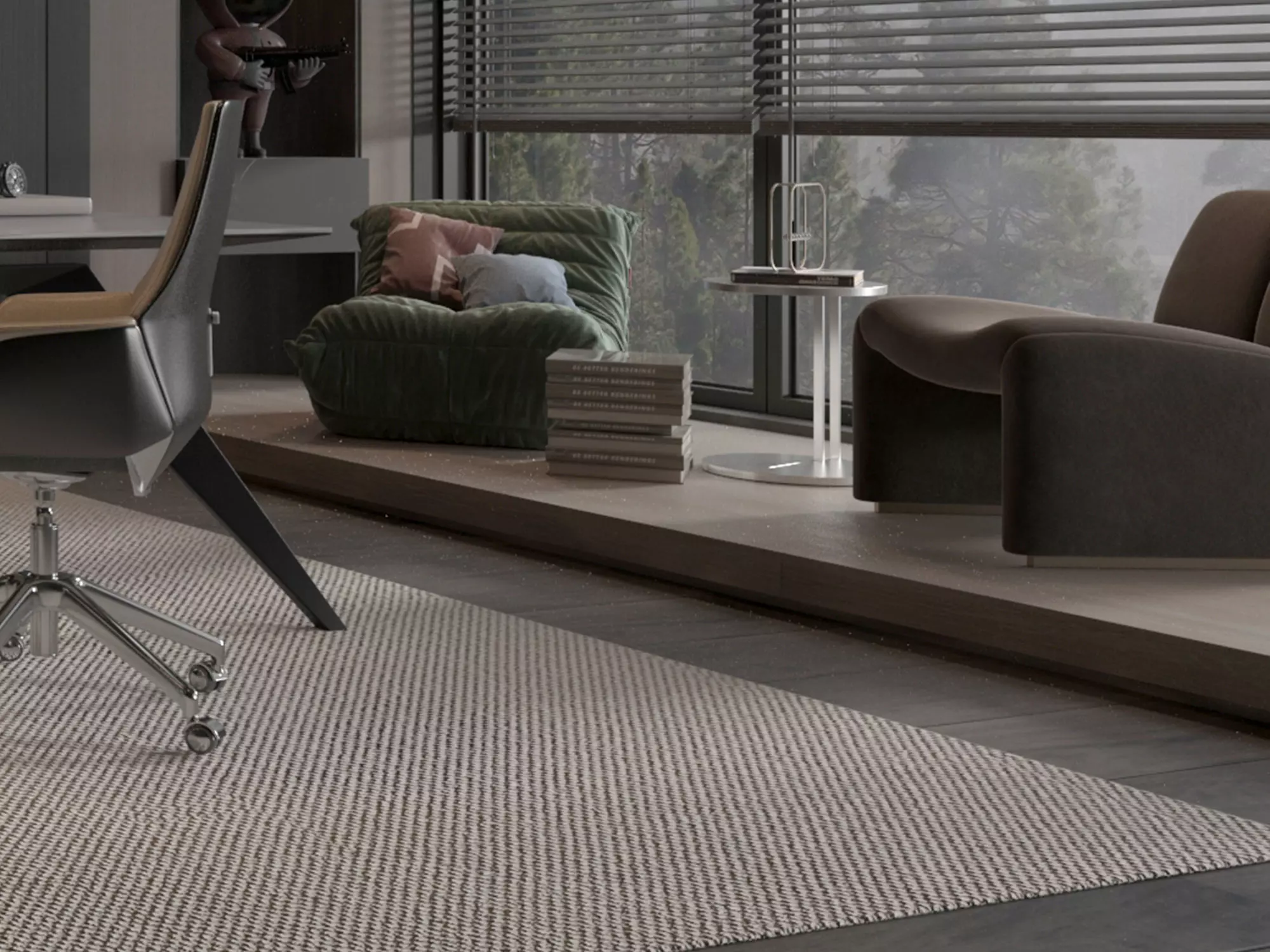 Office Interior 3D model_3