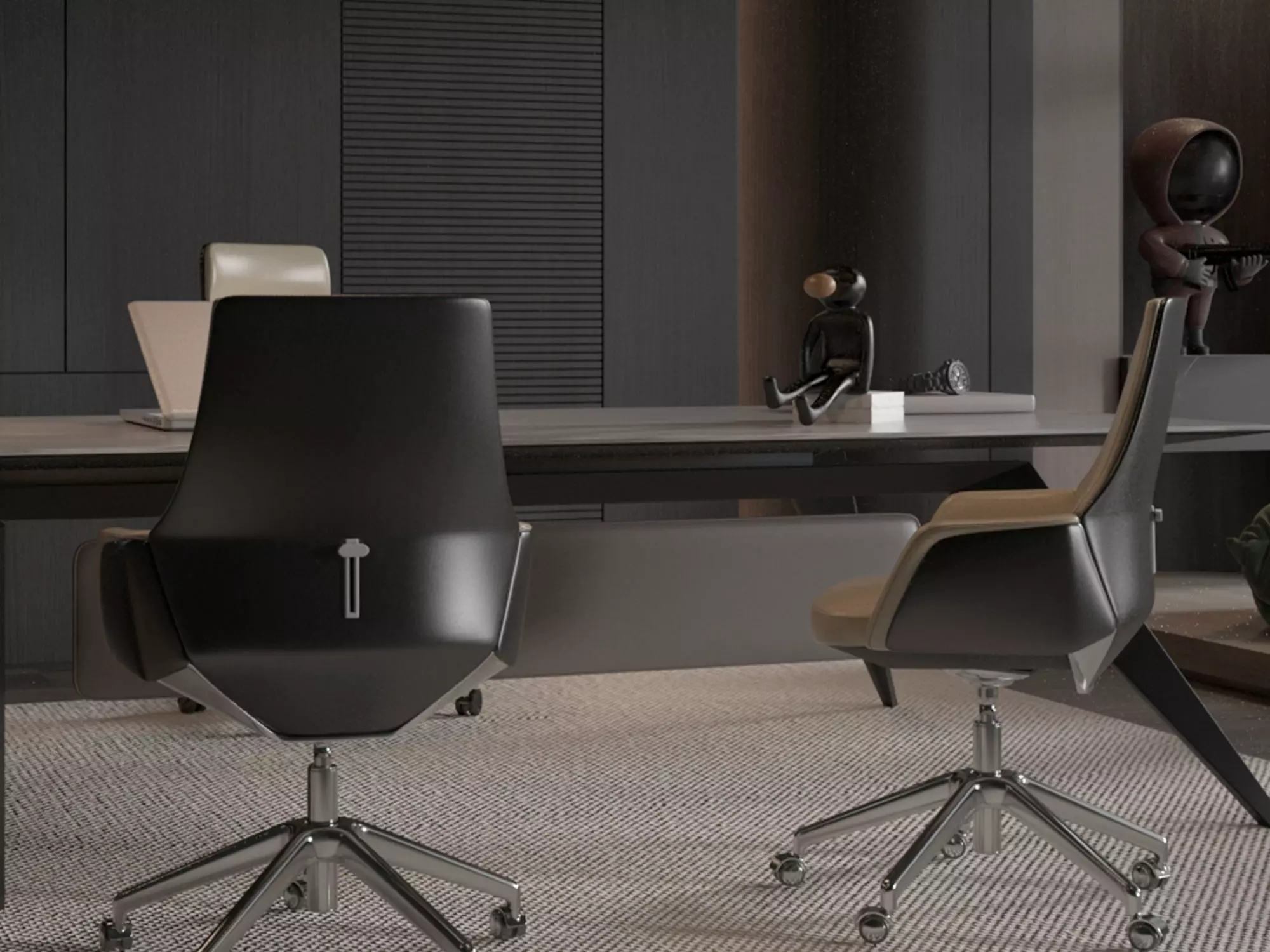 Office Interior 3D model_1