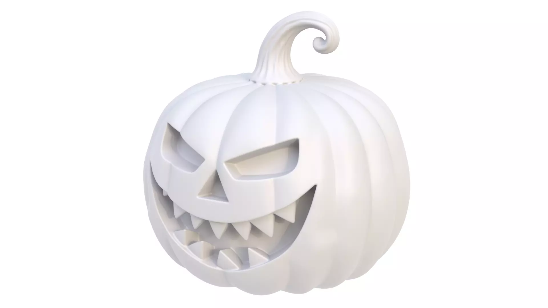 Halloween pumpkin 08 3D model_0