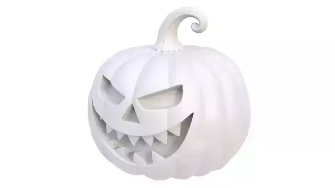 Halloween pumpkin 08 3D model