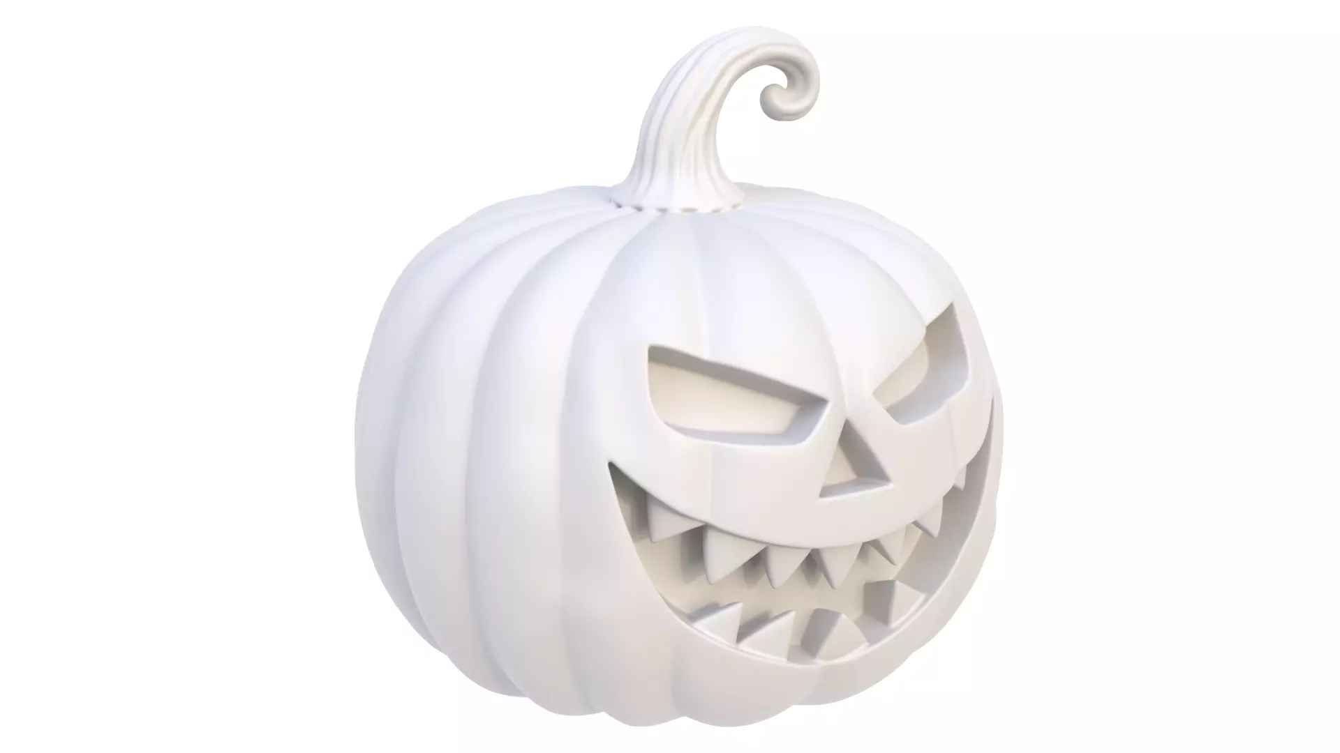 Halloween pumpkin 08 3D model_6