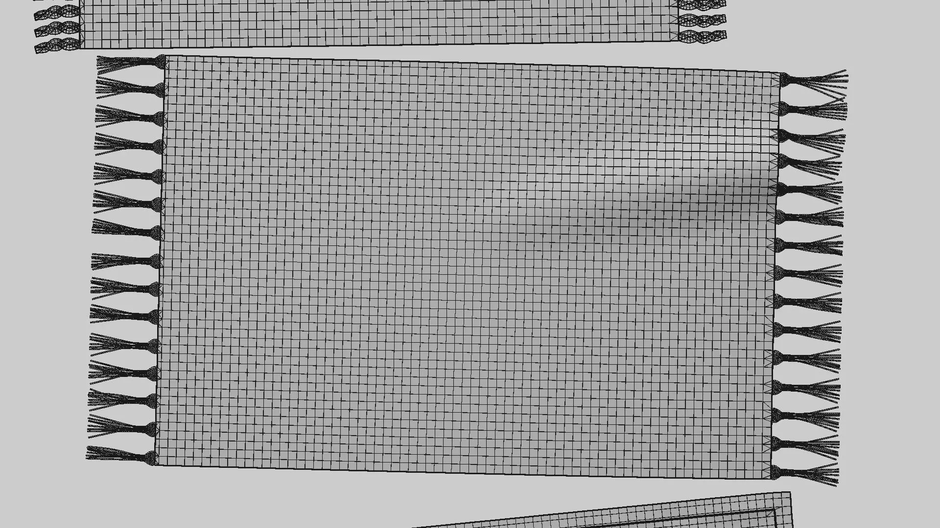 Oriental carpet pack Low-poly 3D model_16