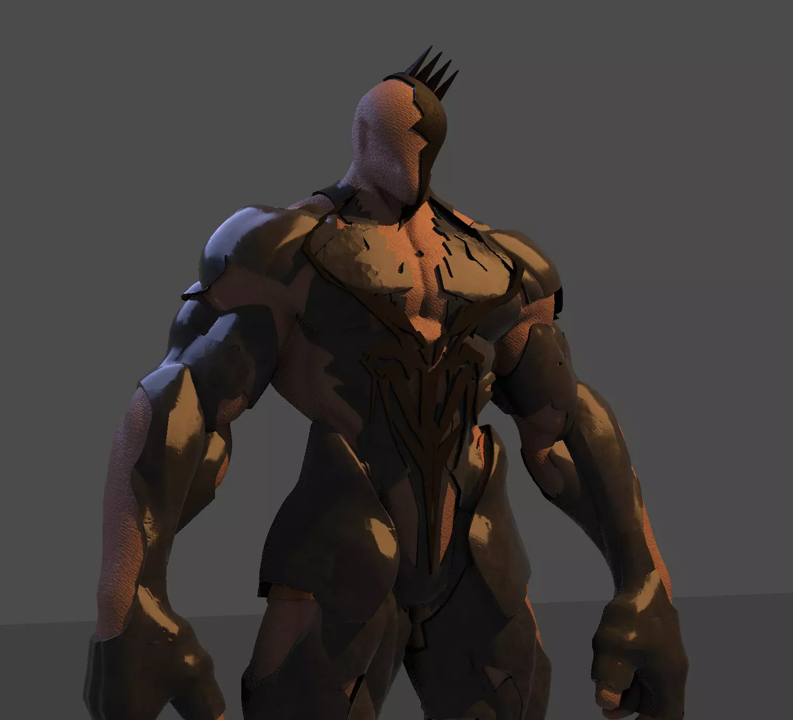 3D Medieval Knight Armor Low Poly Game Ready 3D model_3