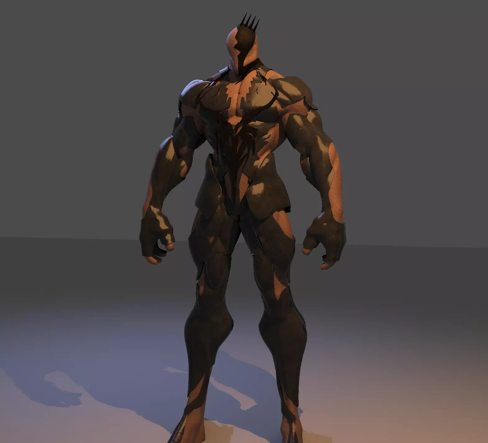 3D Medieval Knight Armor Low Poly Game Ready 3D model_0