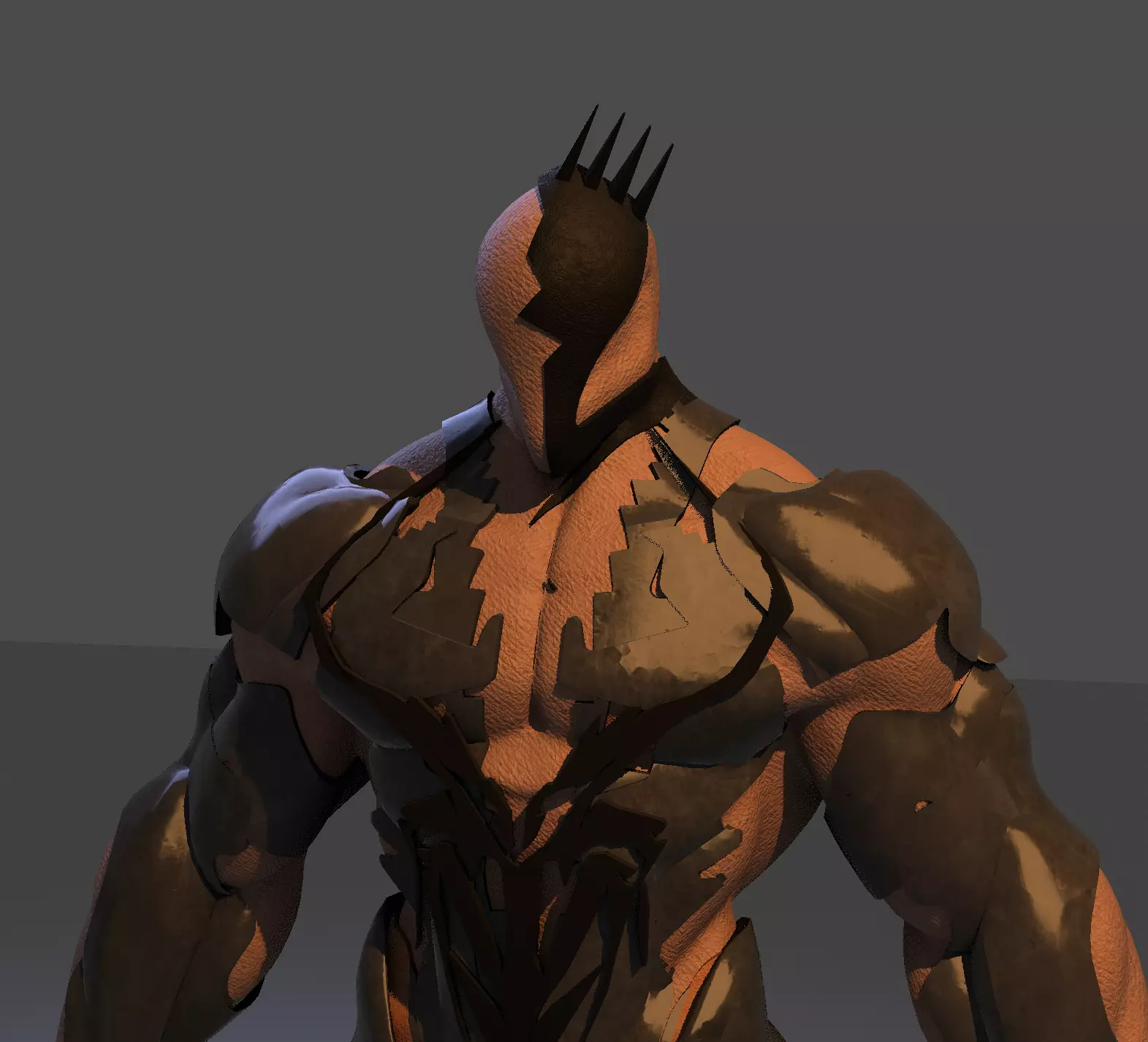 3D Medieval Knight Armor Low Poly Game Ready 3D model_1