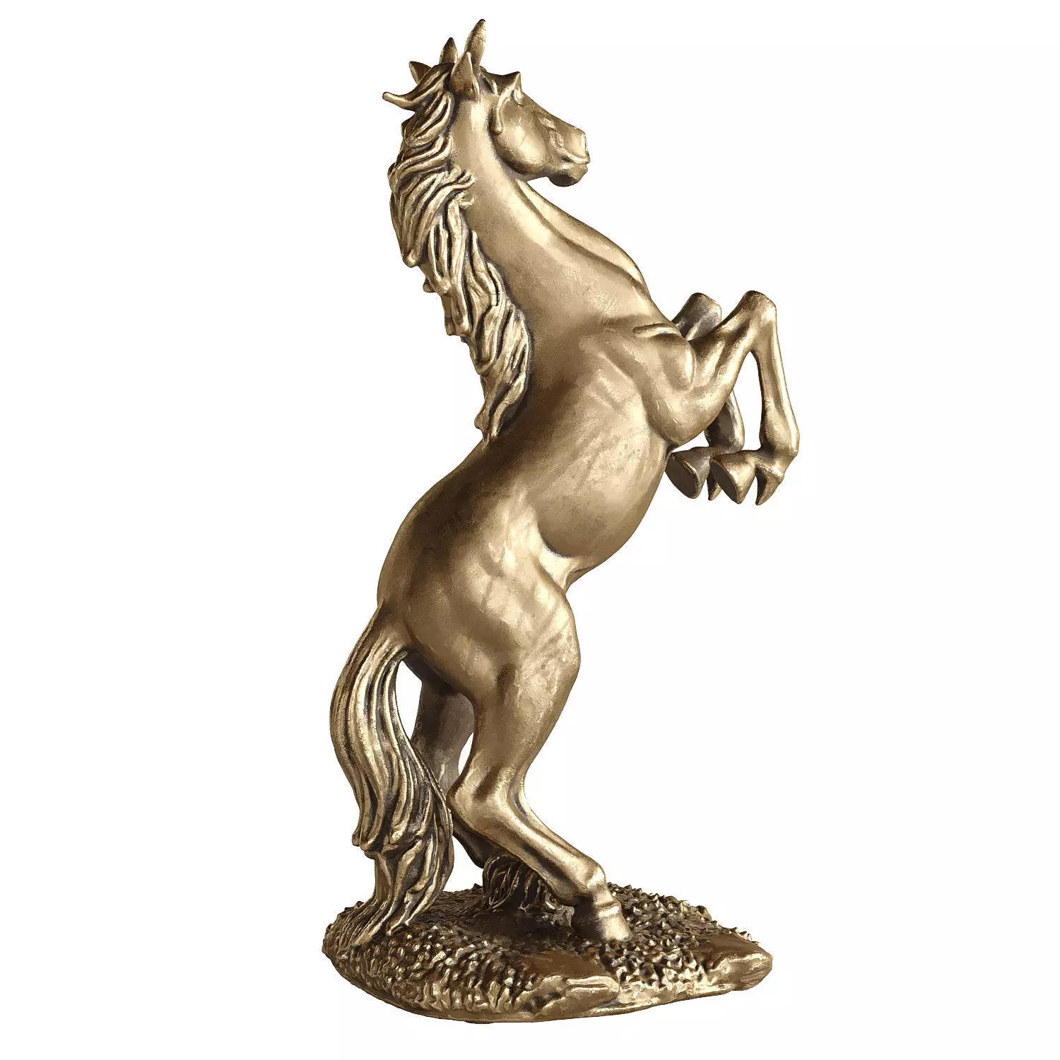horse statue 4 3D model_1