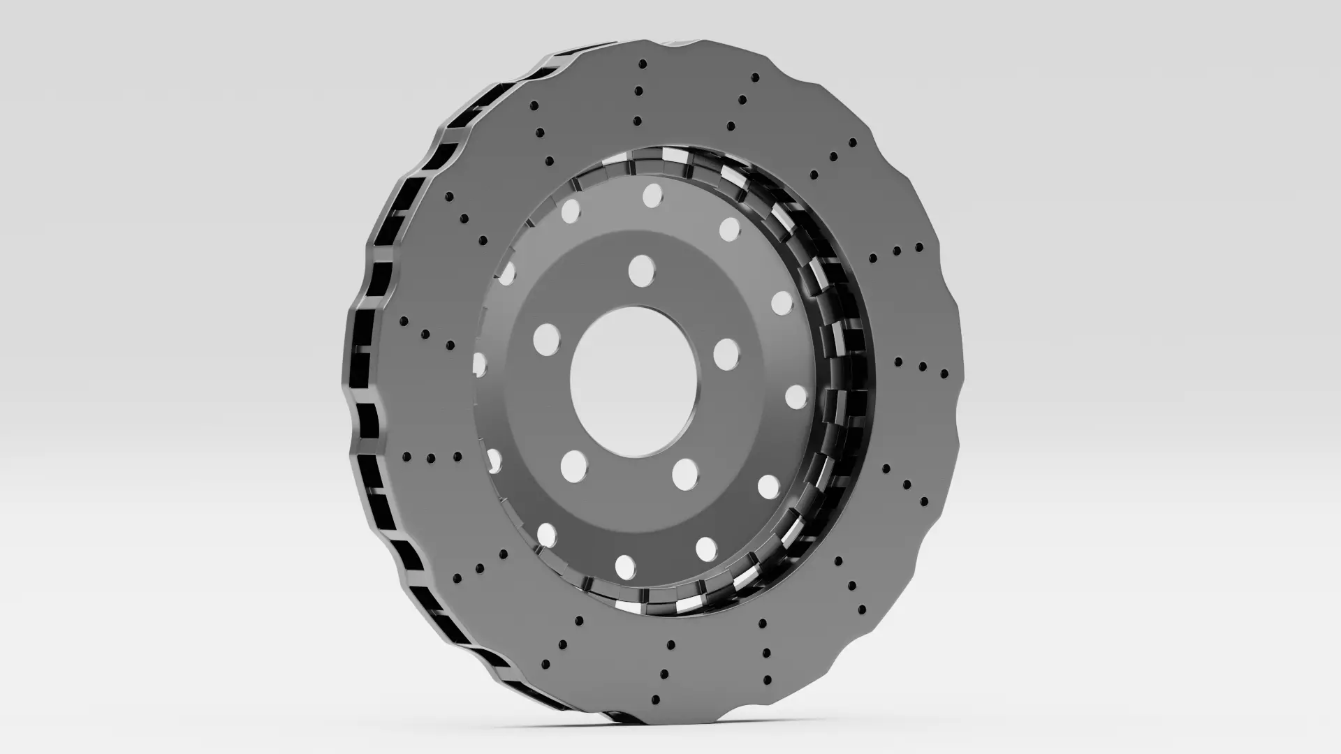 RS Brake Caliper and Brake Disc 3D model_4