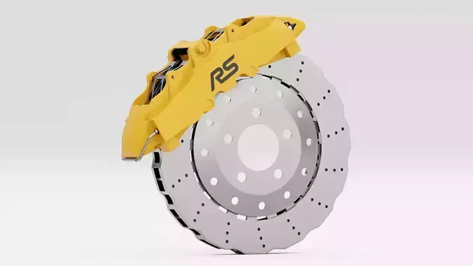 RS Brake Caliper and Brake Disc