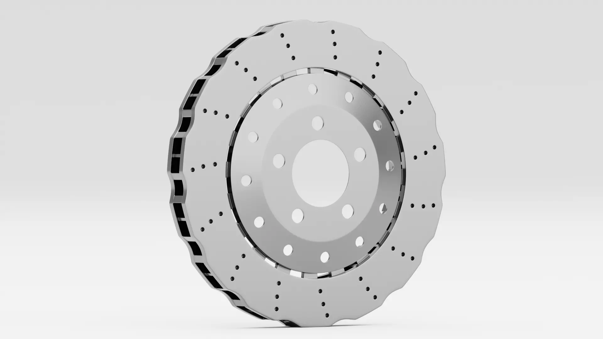 RS Brake Caliper and Brake Disc 3D model_5