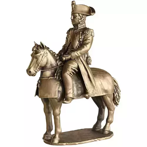 napoleon on horse statue