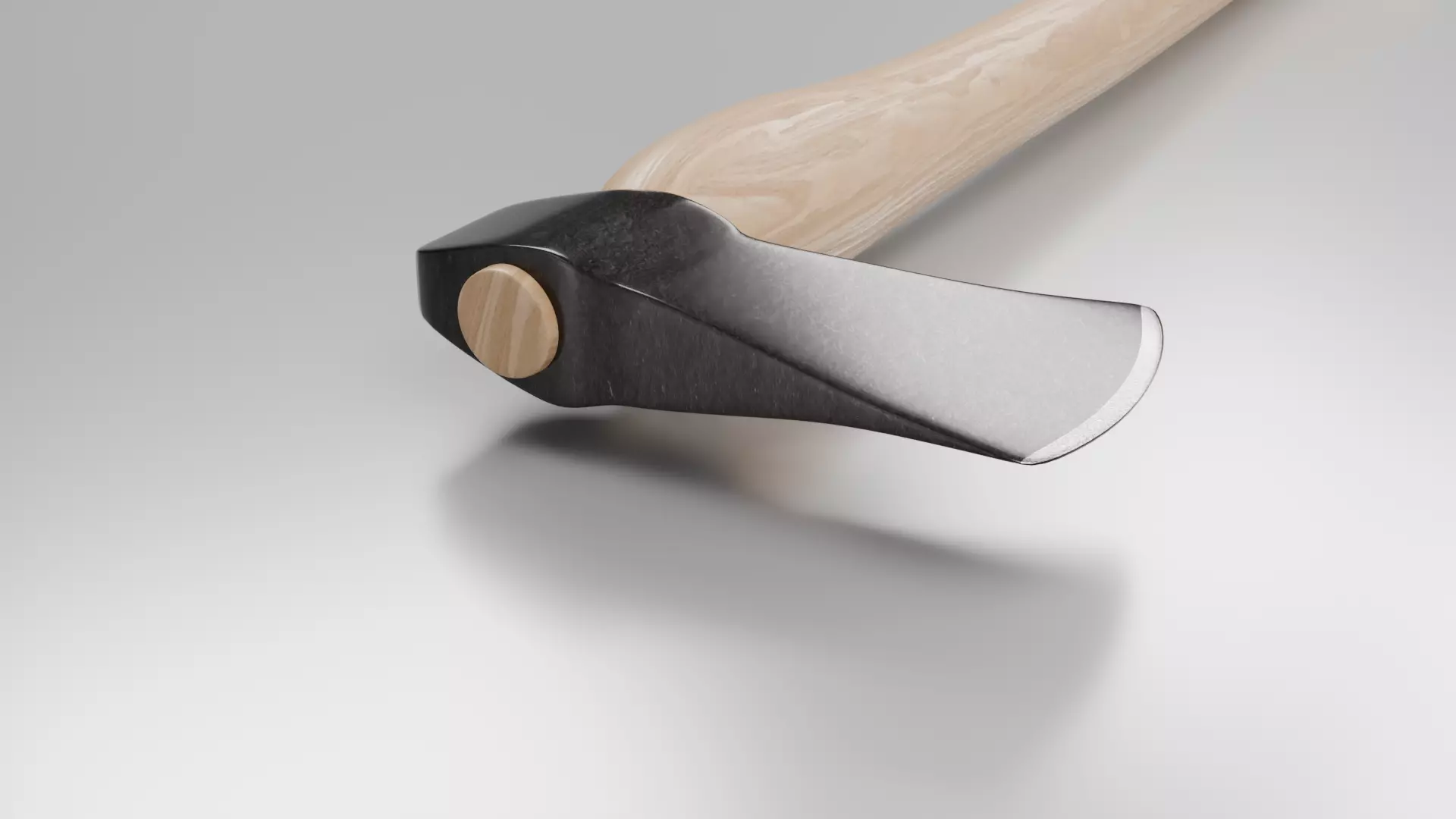 3d Axe 01 Low-poly 3D model_5