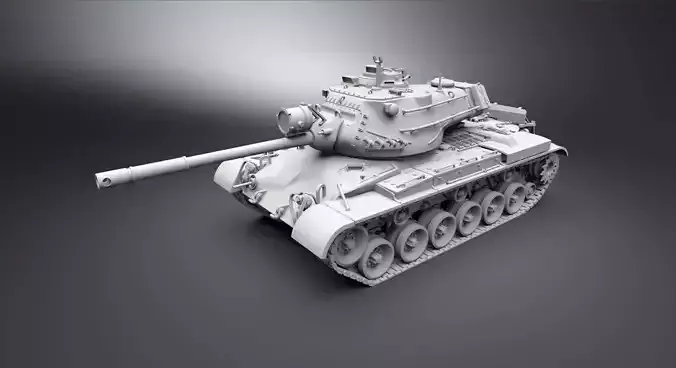 M47 Patton Scale model  