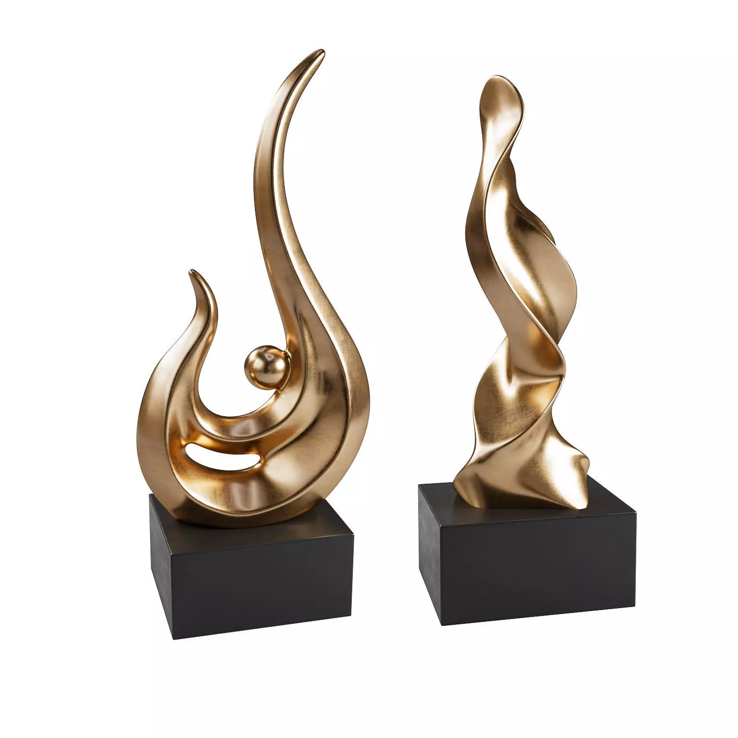 Abstract Sculpture 3D model_0