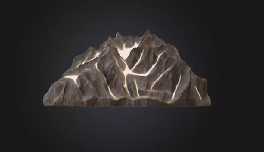 Frozen Mountain Texture_2