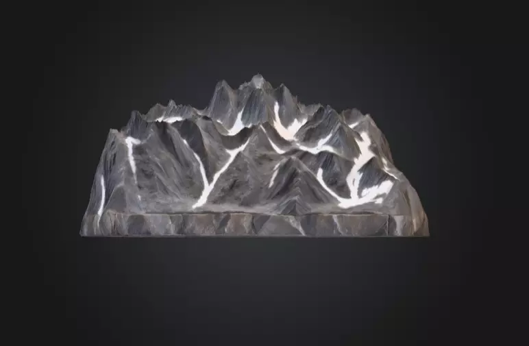 Frozen Mountain Texture_1