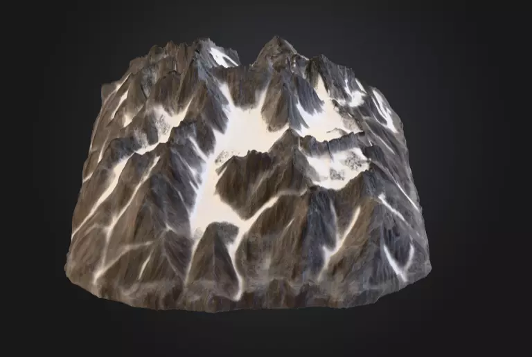 Frozen Mountain Texture_5