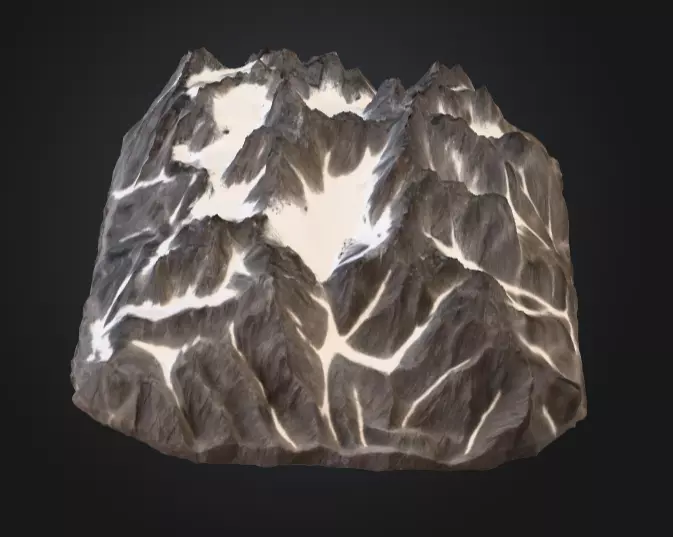 Frozen Mountain Texture_6