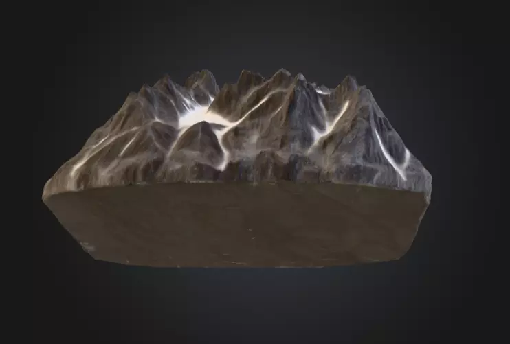 Frozen Mountain Texture_9