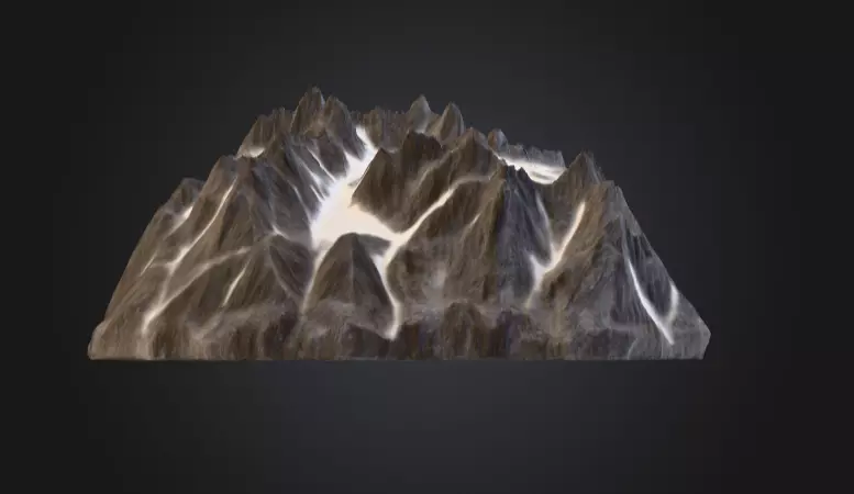 Frozen Mountain Texture_4