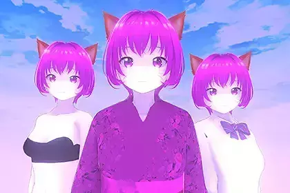 Anime Catgirl Chiyo Pack