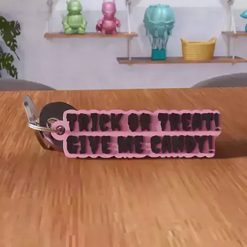 Trick or Treat Keychain - 450