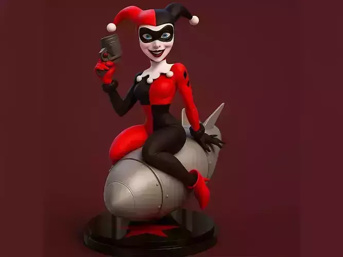 Harley Quinn Pin Up