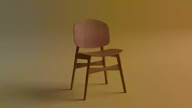Modern Chair - Game Ready 3D Model Low-poly 3D model