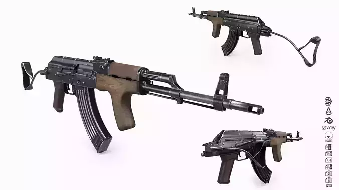 PA md 86 Assault Rifle with Folding Stock